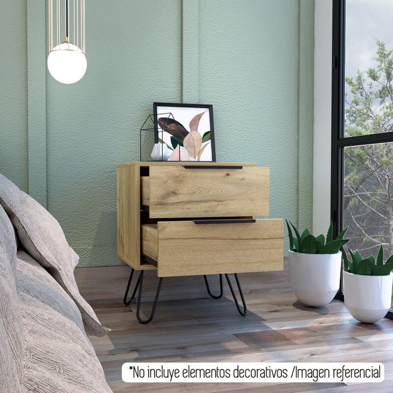 Buró concept Café Claro y Wengue Virtual Mueble... image number null