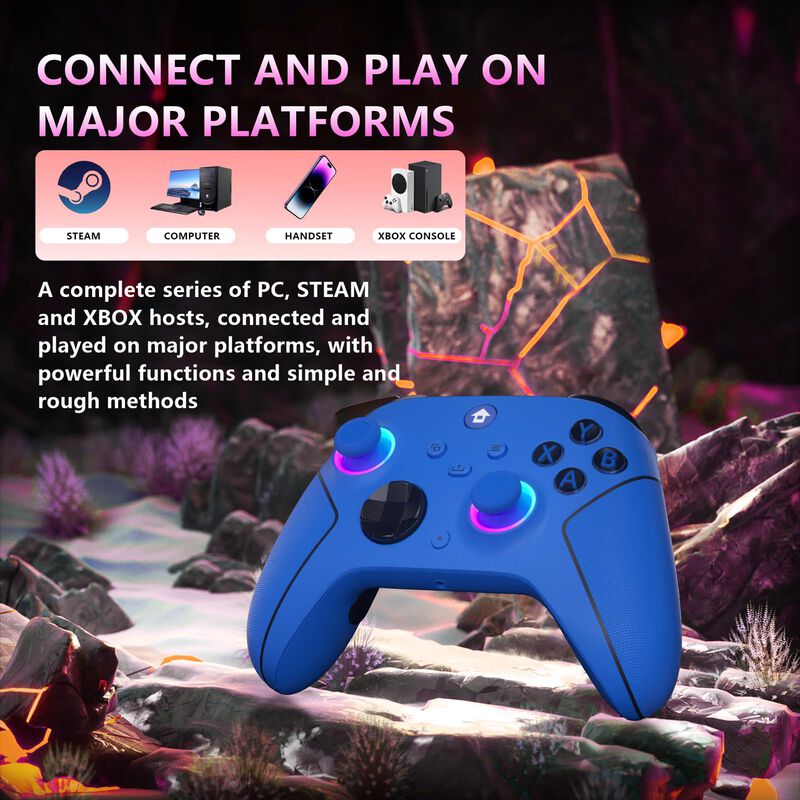 Controlador YUYIU 2.4 GHz RGB para Xbox One, Se... image number null