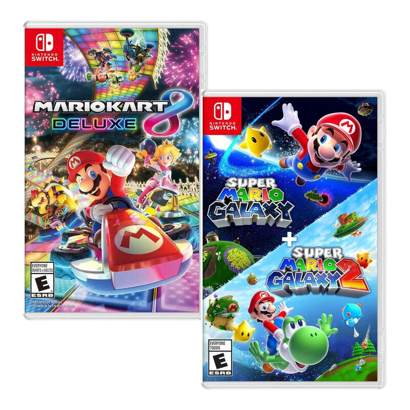 Nintendo Switch Juegos Mario Kart 8 Deluxe + Su... image number null