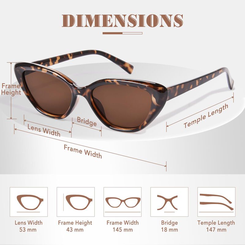 Gafas De Sol Optofendy Op6913 Cat Eye Vintage P... image number null
