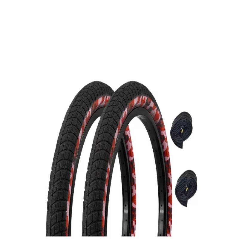 Dos Llantas C/ Cámaras 20 X 2.125 Camuflaje R-2... image number null