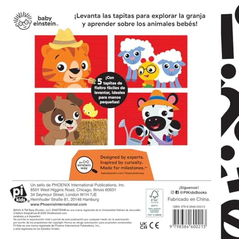 Baby Einstein Descubre Una Granja: Libro de tap... image number null