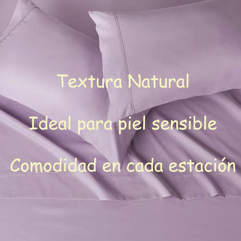 Juego de S&aacute;banas King Size 100% Algod&oacute;n Premium... image number null