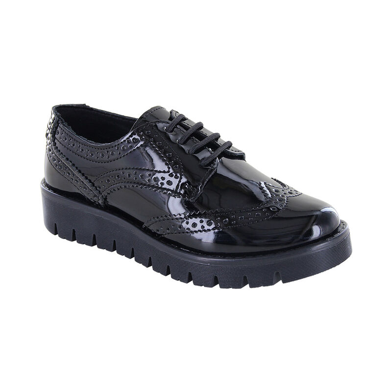 Coqueta Zapato Escolar Para Mujer Negro Charol ... image number null