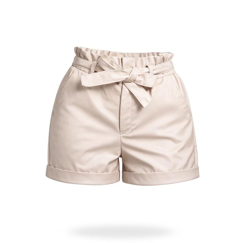 Short Vinipiel Paperbag image number null