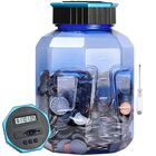 Conteo Digital De Monedas Piggy Bank Vcertcpl Xl, 2,4 L, Azul