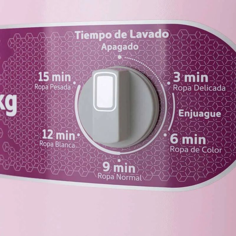 Lavadora Redonda Acros Alf1551er 15kg Rosa Alb image number null