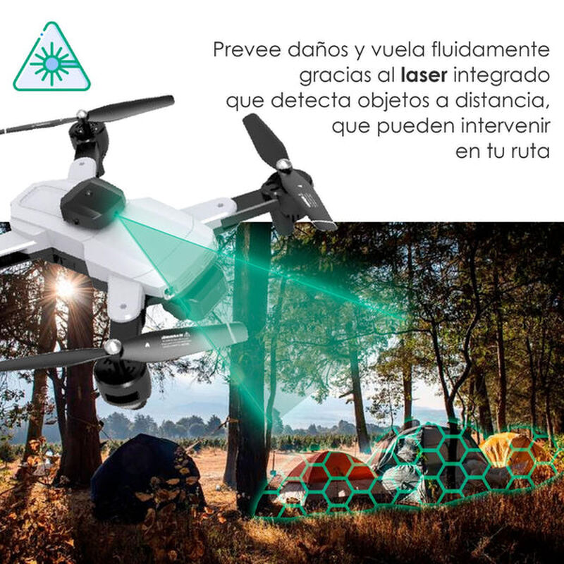 Drone Vak 965 Doble Cámara 4k Video Láser Evita... image number null