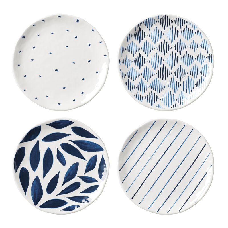 Juego de 4 Platos Decorativos Lenox Blue Bay 22... image number null