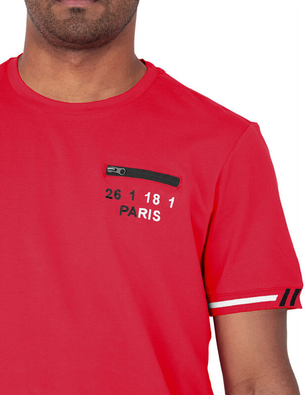 Playera Casual Caballero Premium Cuello Redondo... image number null