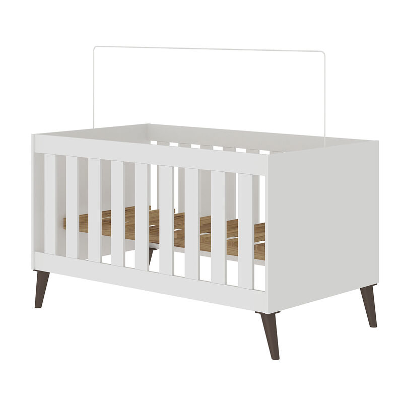 Cuna Clasica Vintage 3 Niveles Altura Blanca Co... image number null