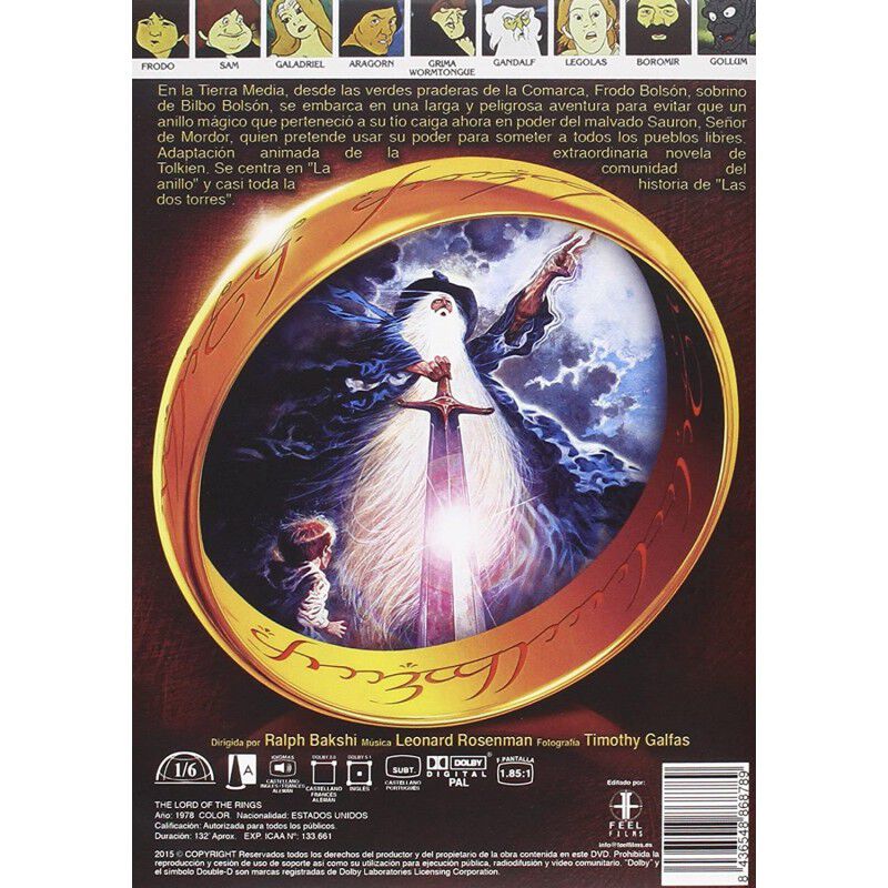 El Se&ntilde;or De Los Anillos [dvd] (1978) The Lord O... image number null