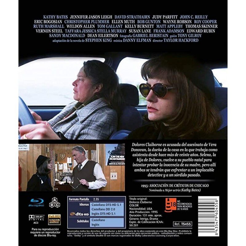 Eclipse Total [blu-ray] (1995) Dolores Claiborn... image number null