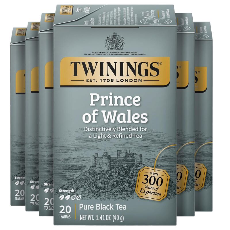 Twinings Prince Of Wales 6 X 20 Bolsas De T&eacute; image number null