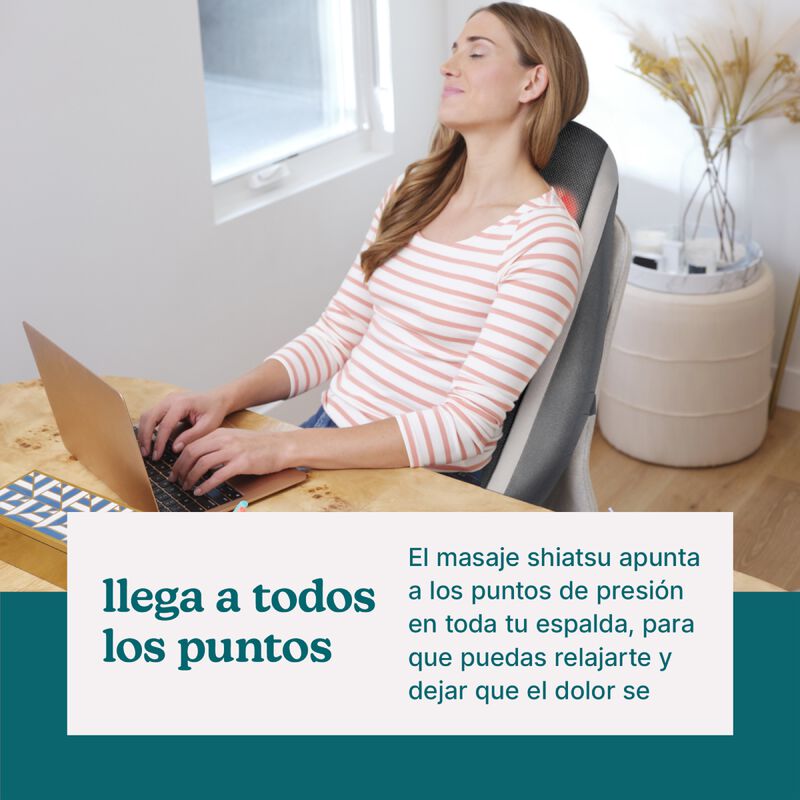 Asiento Masajeador Homedics Shiatsu Con Calor P... image number null