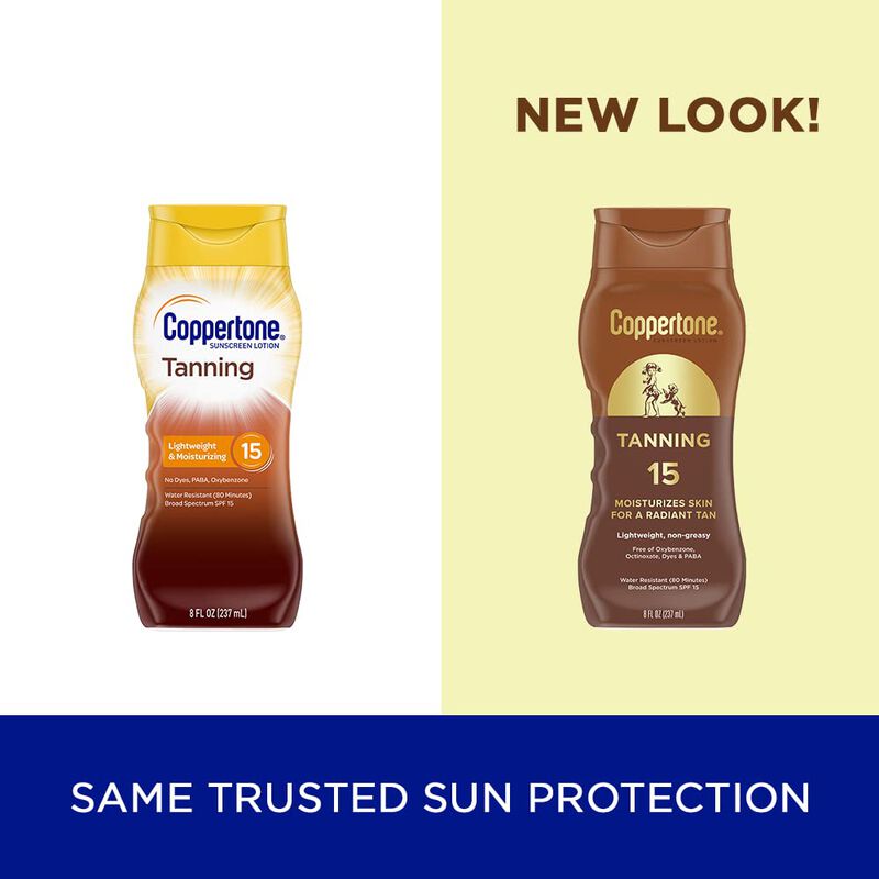 Loci&oacute;n Solar Coppertone Tanning Spf 15, 240 Ml,... image number null