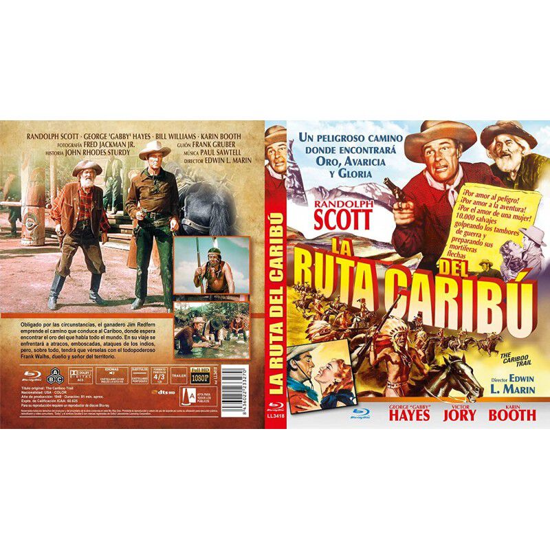La Ruta Del Carib&uacute; (the Cariboo Trail) 1949 [bl... image number null