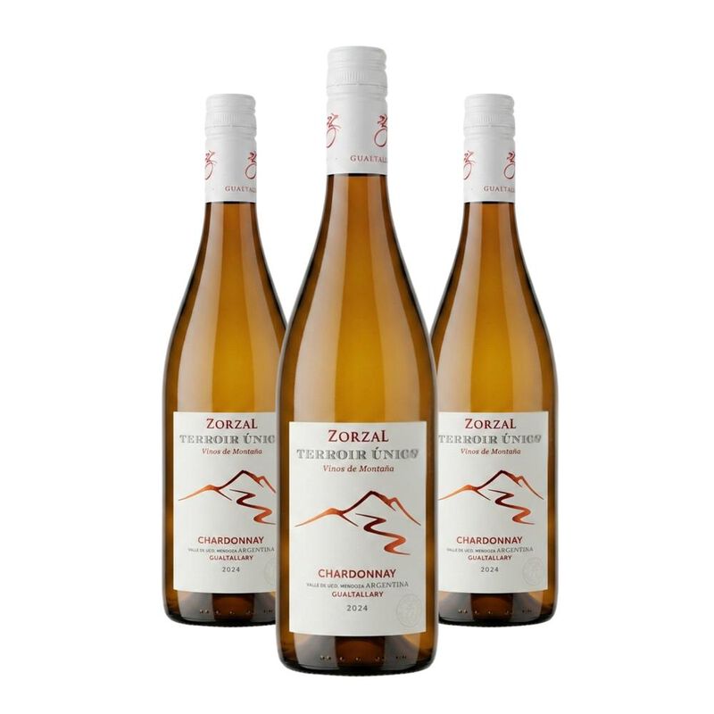 Vino Blanco Zorzal Terroir Unico Chardonnay 750... image number null