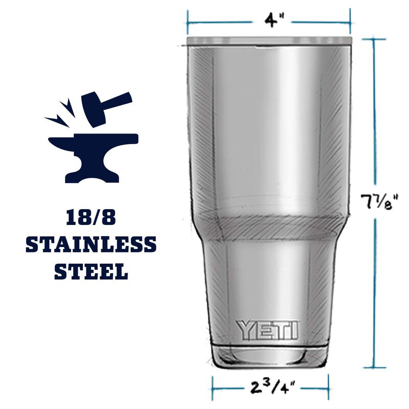 Vaso T&eacute;rmico Yeti Rambler 850 ml P&uacute;rpura Peak C... image number null