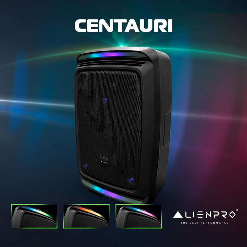 Kit Fiesta Bafle Bocina Centauri + M&aacute;quina Humo... image number null