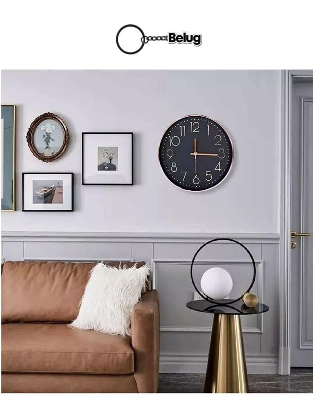 Reloj de pared Casa BIU de pl&aacute;stico image number null
