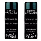 KIT X 2 FIBRAS CAPILARES THE SHAVING CO TOPPIK TREATMENT CAFE OSCURO