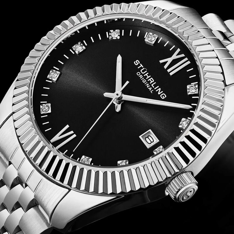 Set de relojes Stührling para pareja modelo 393... image number null