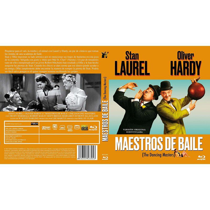 Maestros Del Baile (v.o.s.) 1943 Bd-r [blu-ray] image number null