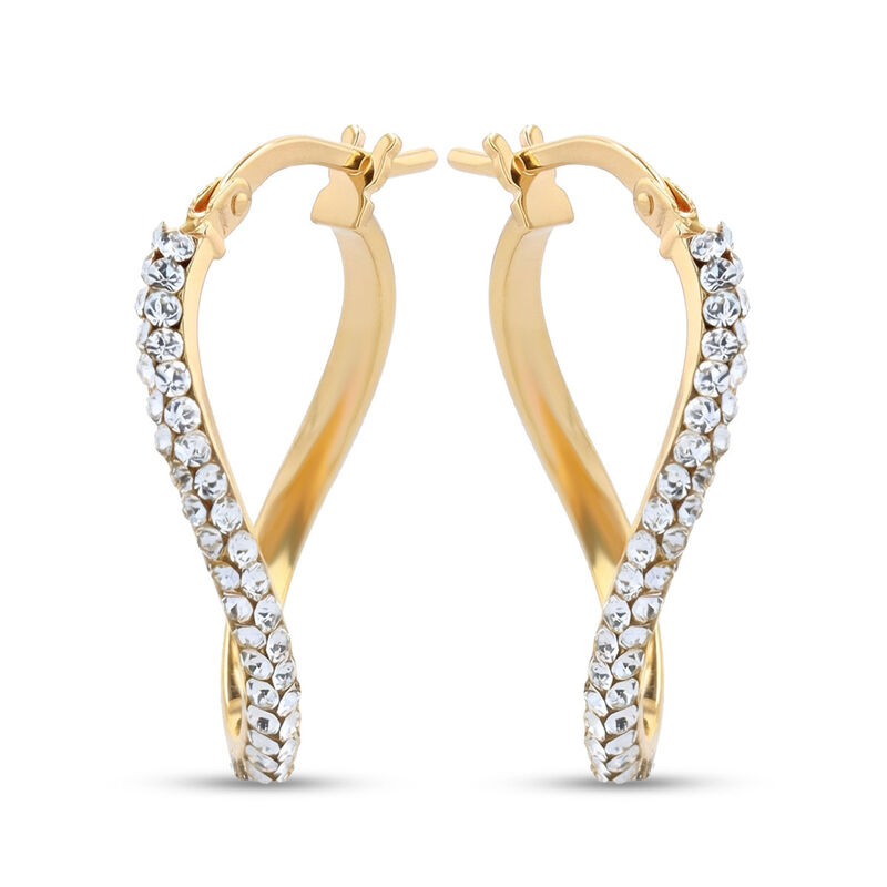 Arracadas Oro 10k Con Zirconias | Bizzarro image number null