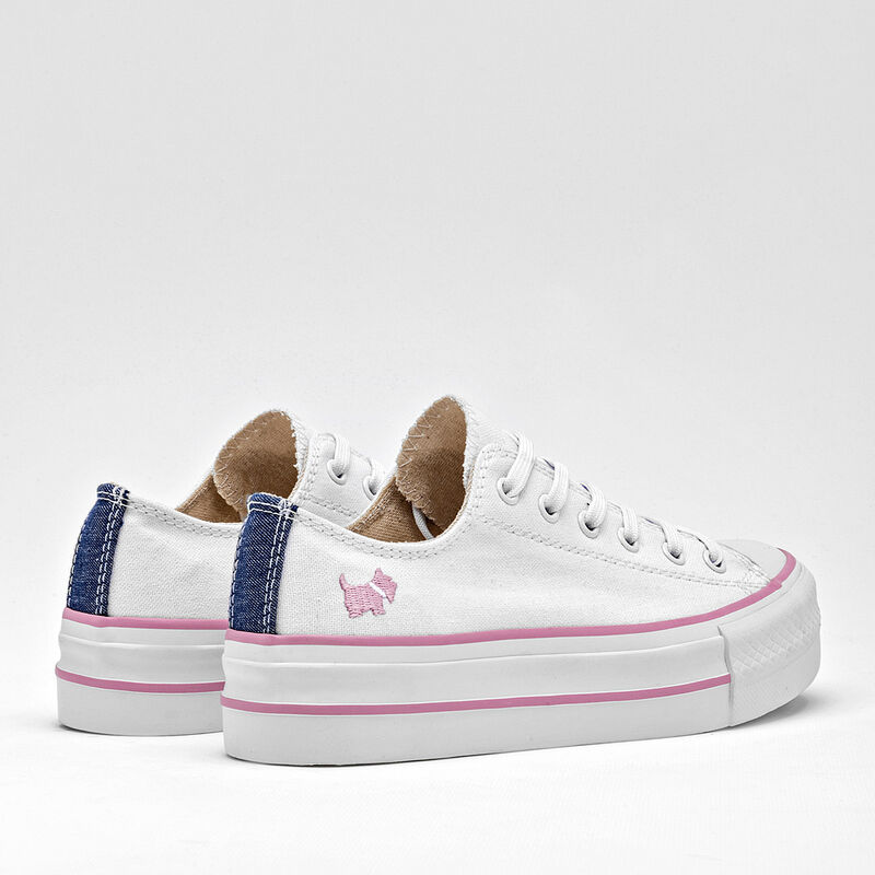 Ferrioni Tenis urbano para mujer blanco marino image number null