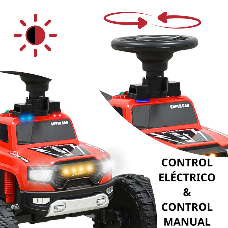 Montable El&eacute;ctrico Monster Para Ni&ntilde;os Con Contr... image number null
