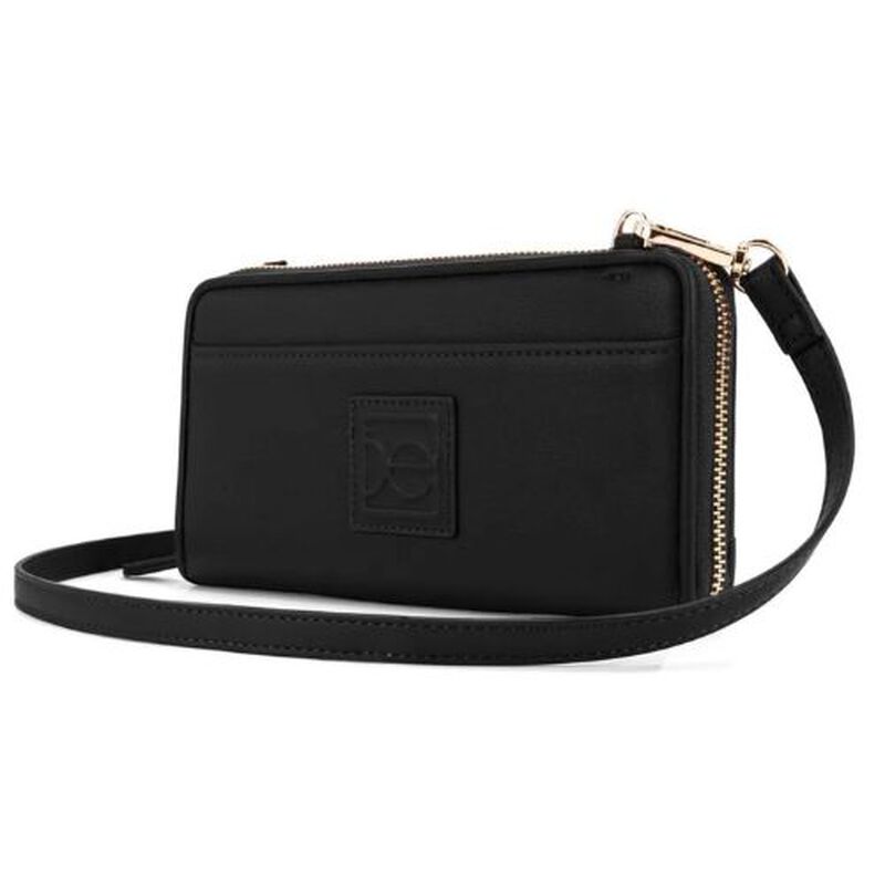Cartera Cloe Grande Con Asa Larga Color Negro R... image number null