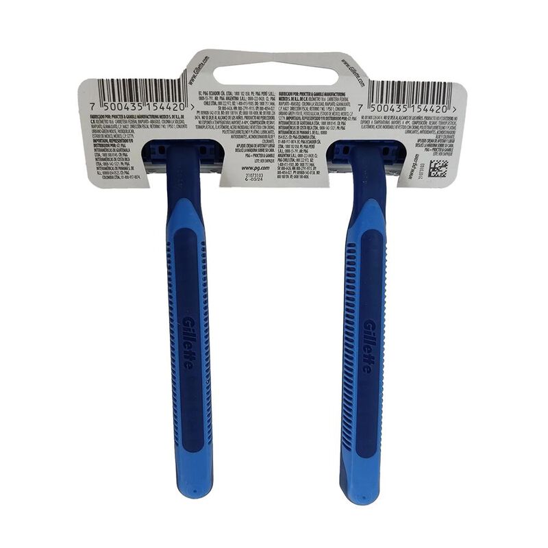 Rastrillo Gillette Prestobarba Ultragrip 2 Piez... image number null
