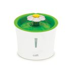 Fuente De Agua Potable Cat Catit Flower De 3 Litros Con Filtro Verde