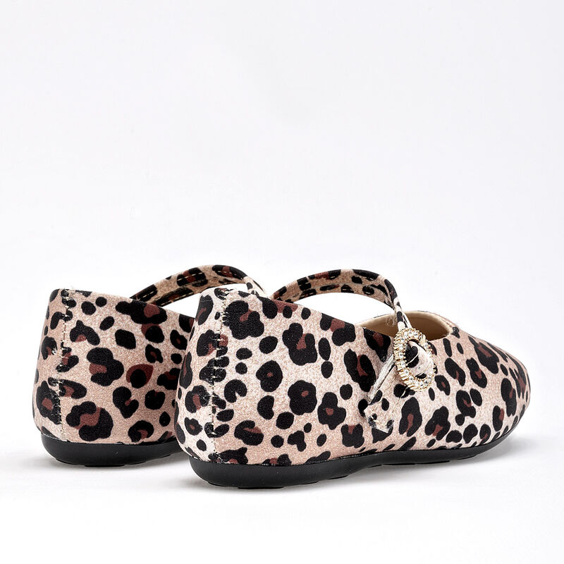 Trencitas Balerina para ni&ntilde;a. Beige negro caf&eacute; image number null