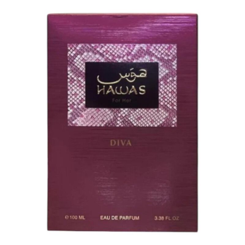 Perfume Rasasi Hawas For Her Diva Edp 100 Ml image number null