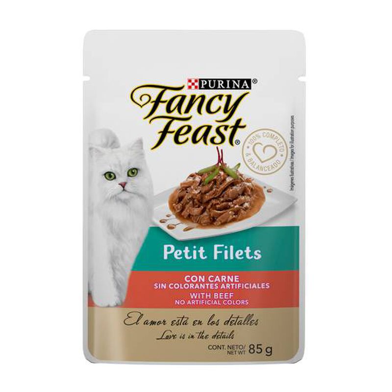 Fancy Feast Petit Filete Carne Pouch 85 g image number null