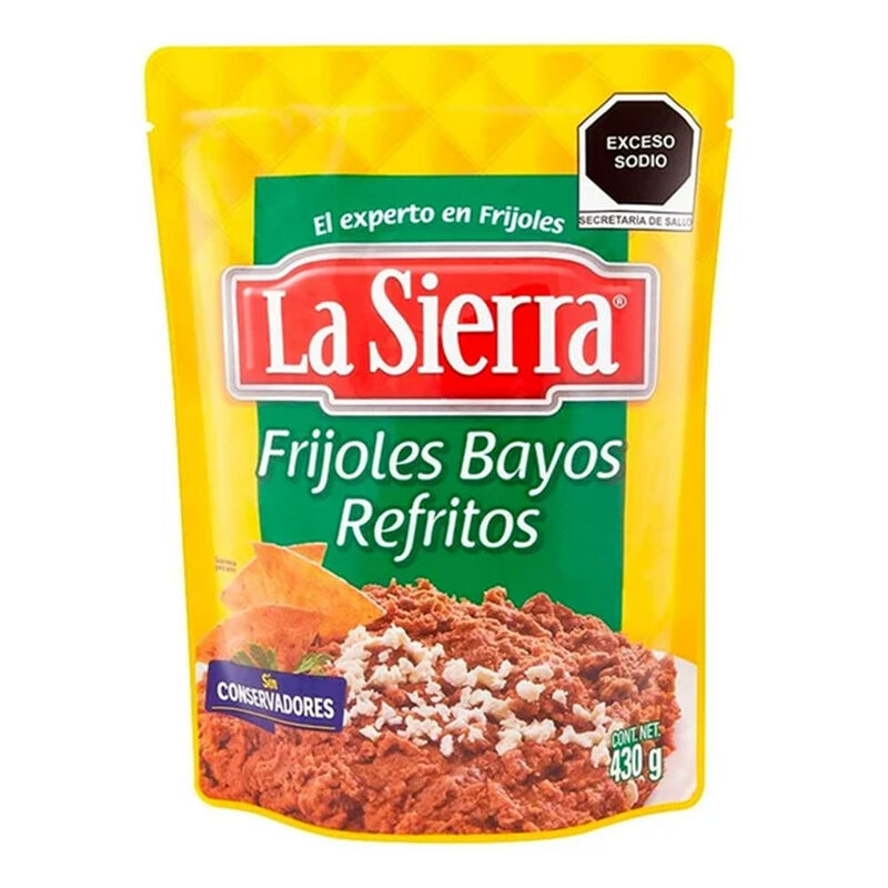 FRIJOL BAYO POUCH LASIERRRA 430GR image number null