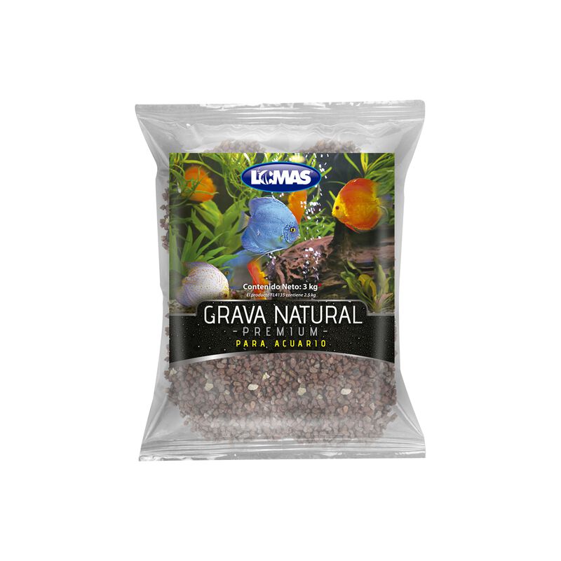 Lomas Grava M&aacute;rmol Rojo Vino Para Acuario Y/o P... image number null