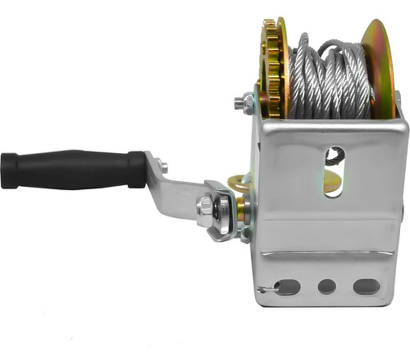 Malacate Winch con Manivela 300 Kg Cable Acero ... image number null
