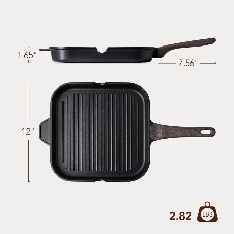 Sart&eacute;n Grill Sensarte 30 cm Antiadherente con V... image number null