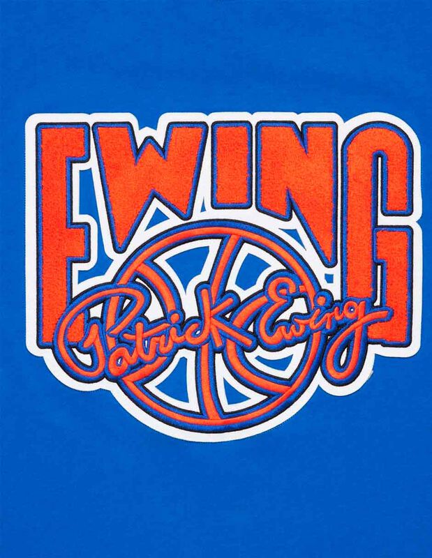Playera Caballero Patrick Ewing Azul Ewt423 image number null