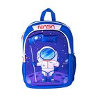 TechZone Mochila Escolar NASA Astronauta 3D con 2 Amplios compartimentos y bolsas laterales de malla