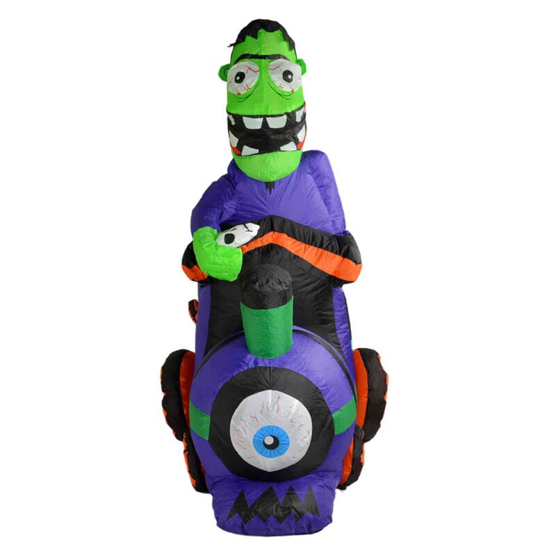 Inflable Halloween Tren Mortal Luz Led 245 Cm image number null