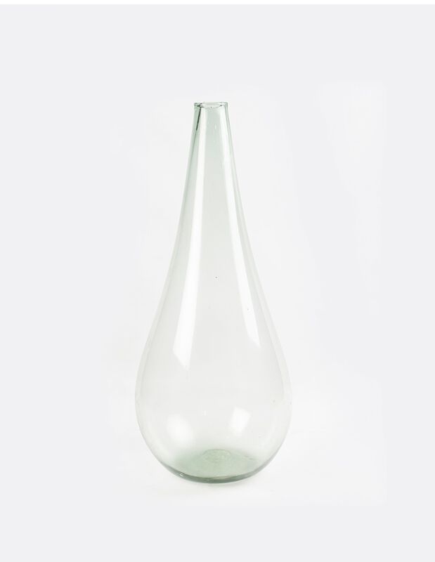 Jarr&oacute;n&nbsp;Decorativo de Vidrio Soplado Transparent... image number null