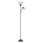 L&aacute;mpara De Pie Lamp Globe Torchiere De 182 Cm Con Lectura Ajustable