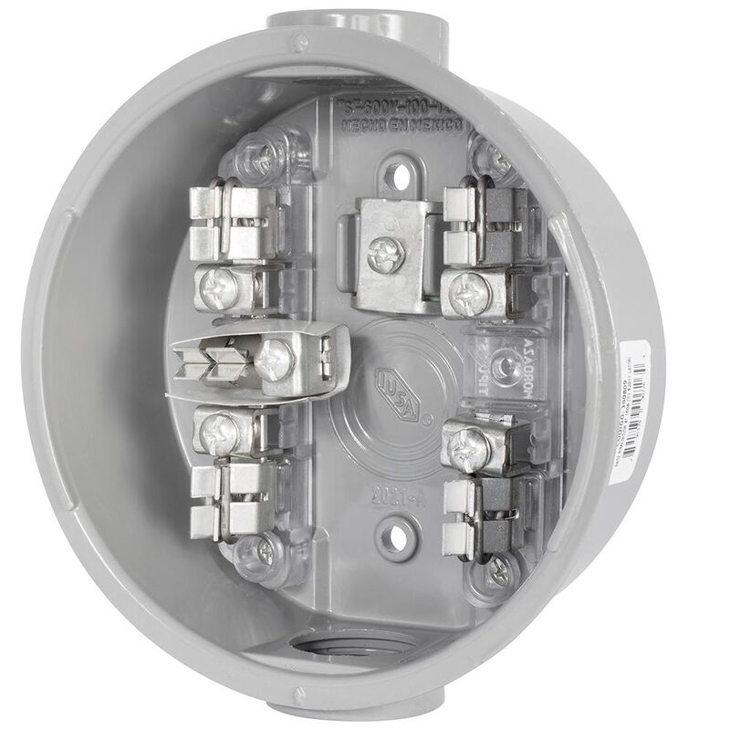 Base para Medidor 5 Terminales Empaque Indiv, I... image number null