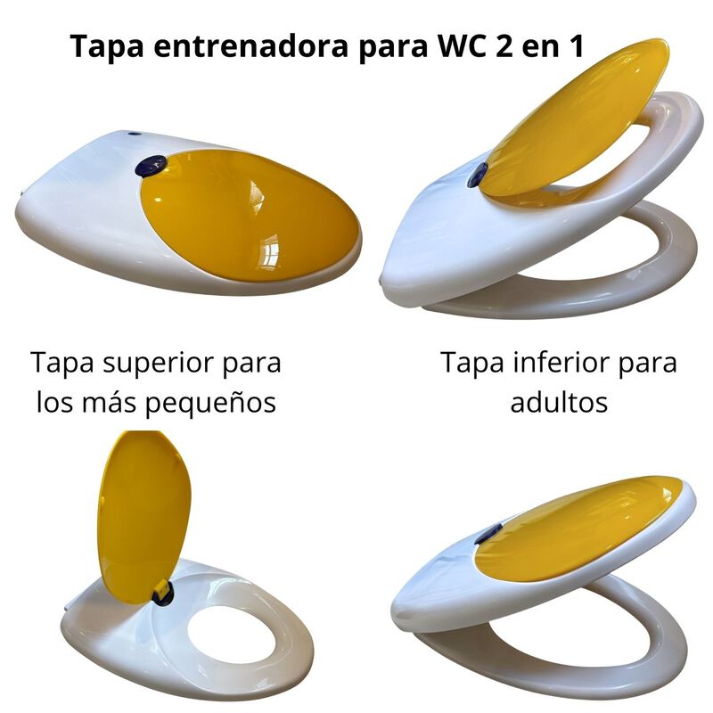 Asiento Entrenador Segos 2 en 1 para WC Ovalado... image number null