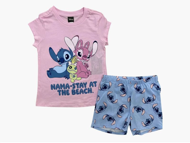 Pijama Stitch Disney Para Ni&ntilde;as I Conjunto Shor... image number null