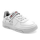 Licencias Yuyin Tenis urbano para ni&ntilde;o blanco gris, agujeta elastica